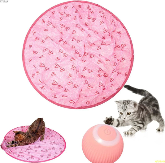 2 in 1 Simulated Interactive Hunting Cat Toy